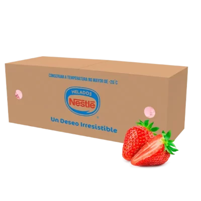 Helado Sabor Fresa